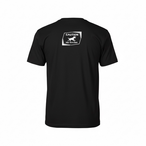 Delta Portrait Black Tee