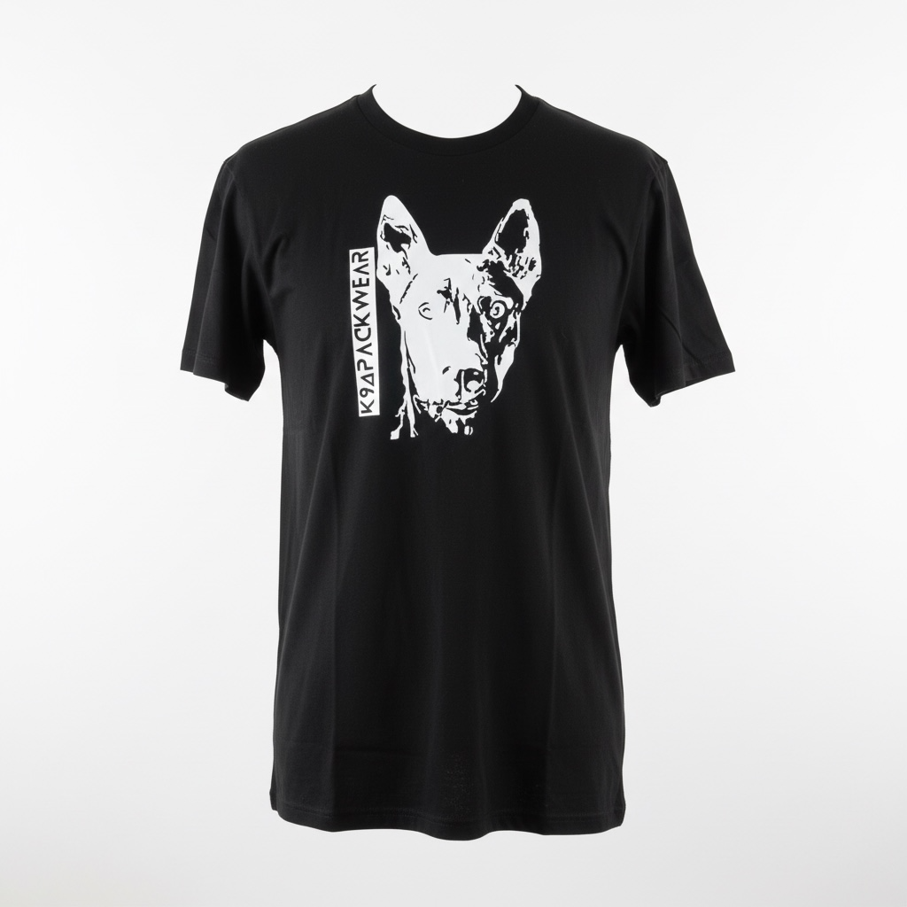 Delta Portrait Black Tee